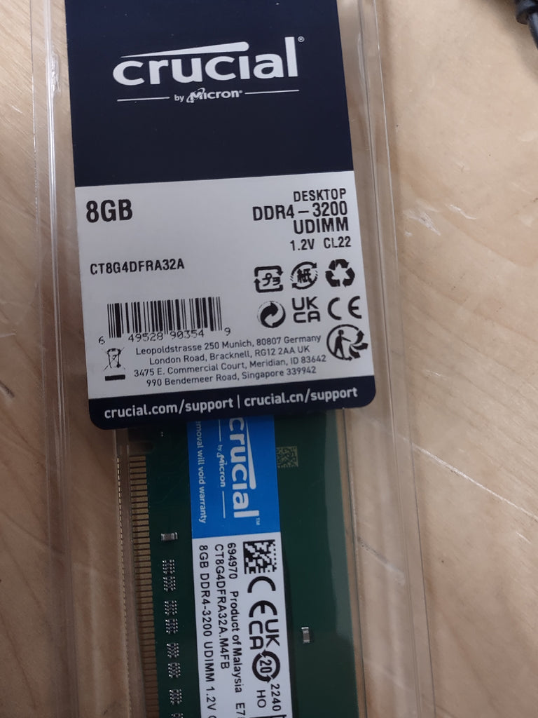 PRO POE 8GB Memory DDR4-3200